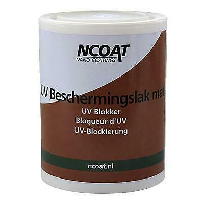 NCoat UV Beschermingslak mat watergedragen nanocoating voor, Doe-het-zelf en Bouw, Verf, Beits en Lak, Nieuw, Verzenden