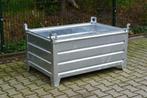 Stapelbak staal, opslagbak, voorraadbak Type L, 100 cm of meer, 60 cm of meer, 50 cm of meer, Nieuw
