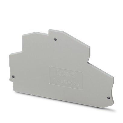 Phoenix Contact D-STTBS 2.5 Aansluitblok Eindafdekking Grijs, Doe-het-zelf en Bouw, Elektriciteit en Kabels, Verzenden