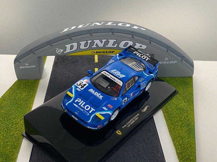 Hot Wheels 1:43 - Modelauto - Ferrari F40 LM #34 Team Pilot, Hobby en Vrije tijd, Modelauto's | 1:5 tot 1:12
