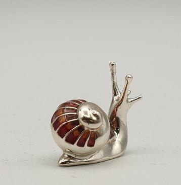 Saturno - Lumaca in Argento 925 e smalto a fuoco - Figure -