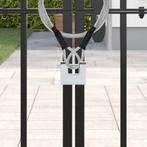 vidaXL Hangslot 6 pcs Zilver 5 x 1,9 x 4,5 cm IJzer, Doe-het-zelf en Bouw, Verzenden, Nieuw