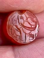 Antiek Zegelamulet (2) - Paar islamitische talismanzegels in