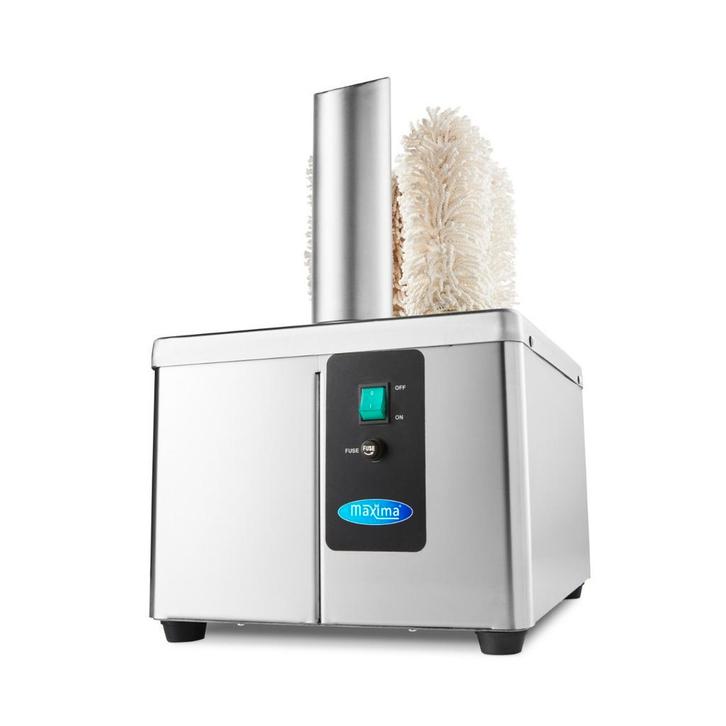 Glazen Poleermachine - 5 Borstels – 300 Glazen/Uur -, Zakelijke goederen, Horeca | Keukenapparatuur, Nieuw in verpakking, Overige typen