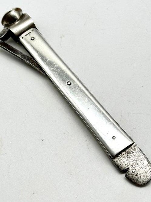 No reserve-Zeer grote en zware handgemaakte 19e eeuwse, Antiek en Kunst, Antiek | Zilver en Goud