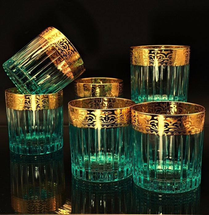 Whiskyglas (6) - Kristal, Antiek en Kunst, Antiek | Meubels | Tafels