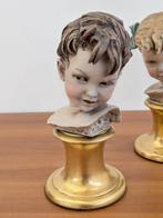 Capodimonte - Bruno Merli - Sculpture, Scugnizzo e bambina -, Antiquités & Art