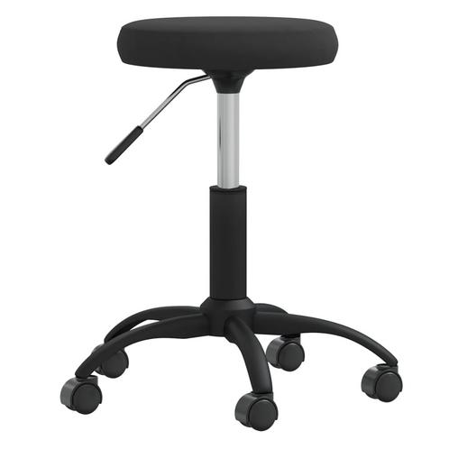 vidaXL Massagekruk fluweel zwart, Sport en Fitness, Massageproducten, Nieuw, Verzenden