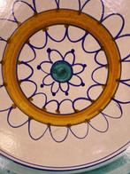Plat - Faïence - Majolique ancienne peinte