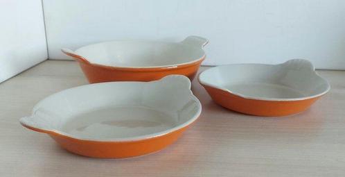 Le Creuset - Ovenschaal (3) - Ovenschotels - Fonte, email, Antiek en Kunst, Antiek | Keukengerei