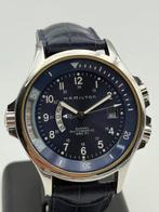 Hamilton - NAVY GMT H776550 BLEU DIAL AUTOMATIC DIVER - NAVY, Handtassen en Accessoires, Nieuw