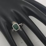 Zonder minimumprijs - Ring Platina - 1.71ct. tw. Smaragd -, Nieuw