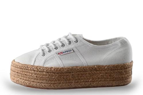 Superga Espadrilles in maat 39 Wit | 5% extra korting, Kleding | Dames, Schoenen, Wit, Zo goed als nieuw, Espadrilles, Verzenden