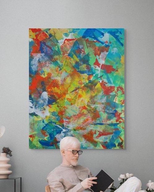 Jagoner - À la recherche de ton regard, Antiek en Kunst, Kunst | Schilderijen | Modern