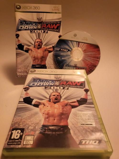 Smackdown vs Raw 2007 Xbox 360- Live, Consoles de jeu & Jeux vidéo, Jeux | Xbox 360, Enlèvement ou Envoi
