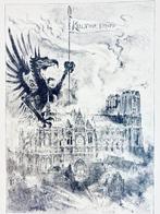 Albert Robida - Les villes martyres (8 lithographies, Antiek en Kunst