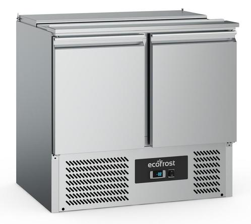 Saladette RVS 240L | 2 deurs | 2x 1/1 GN | Statisch |, Zakelijke goederen, Horeca | Keukenapparatuur, Nieuw in verpakking, Verzenden