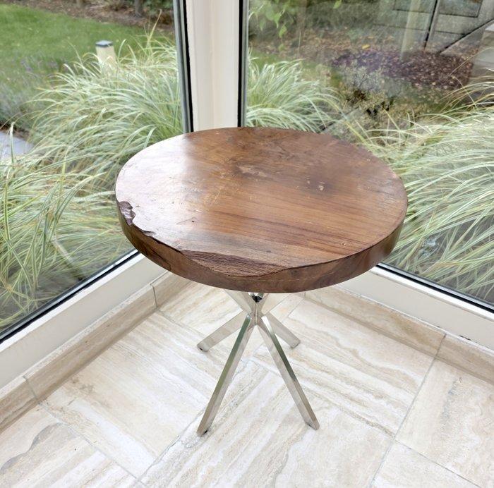 Kruk - Hout, Staal, Antiek en Kunst, Kunst | Designobjecten