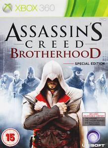 Xbox 360 : Assassins Creed Brotherhood Special Edit, Consoles de jeu & Jeux vidéo, Jeux | Xbox 360, Envoi