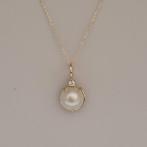 Sans Prix de Réserve - Pendentif - 18 carats Or jaune Perle