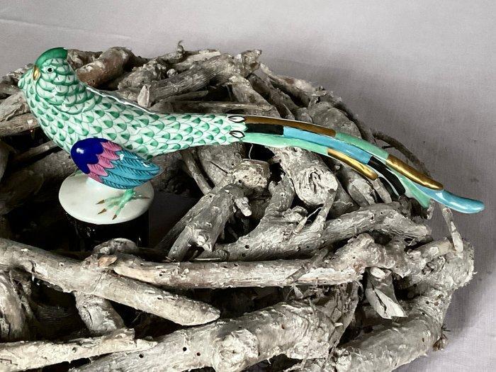 Herend - Beeldje - Fishnet pheasant - Biscuit porselein, Antiek en Kunst, Antiek | Glaswerk en Kristal