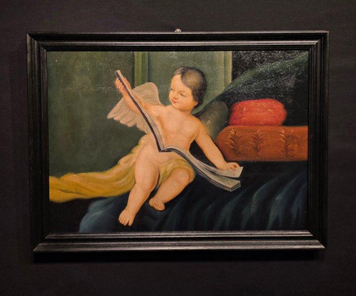 Italiaanse school (XX) - Angioletto, Antiek en Kunst, Kunst | Schilderijen | Klassiek