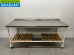 Verrijdbare Werktafel Tafel 200,5 x 81,5 x 95 cm Horeca, Zakelijke goederen, Horeca | Meubilair en Inrichting, Ophalen of Verzenden