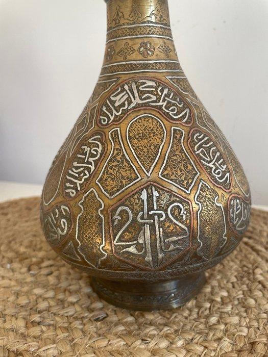 Vaas met islamitische inscriptie - Messing, Koper, Zilver -, Antiek en Kunst, Kunst | Niet-Westerse kunst