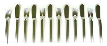 Alessi - Achille Castiglioni - Bestekset (12) - Droog -