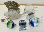 Collection thématique - Collection de 6 poissons en cristal, Antiek en Kunst