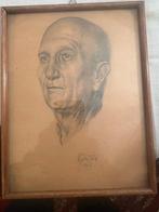 Oscar Ghiglia (1876-1945) - Ritratto, Antiek en Kunst