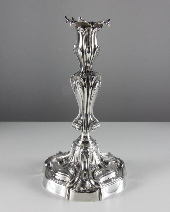 Wiskemann - Kaarsenhouder - Verzilverd, Antiek en Kunst, Curiosa en Brocante