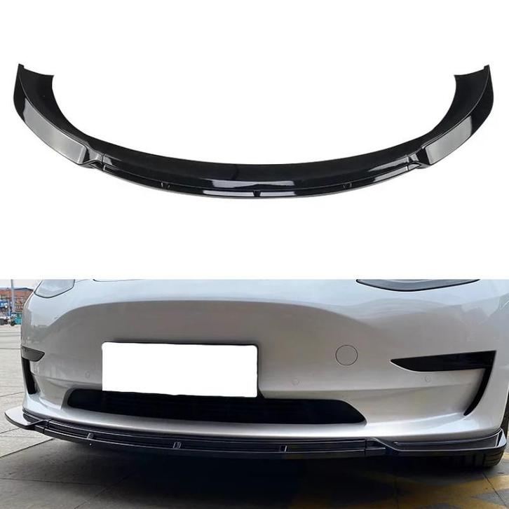 Carnamics Voorspoiler | Tesla Model 3 19-20 4d / 20- 4-d |, Auto-onderdelen, Carrosserie, Nieuw, Verzenden