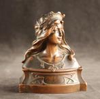 Art Nouveau - Renard (French) - Buste, Dame met diadeem - 12, Antiek en Kunst