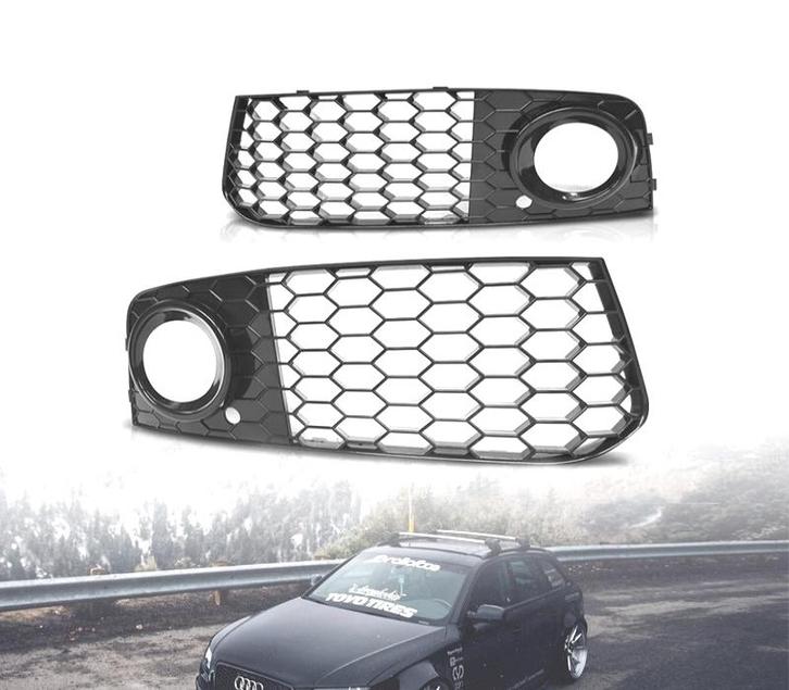 GRILLES FEUX ANTIBROUILLARD POUR AUDI A4 B8 08-10, Autos : Pièces & Accessoires, Carrosserie & Tôlerie, Envoi