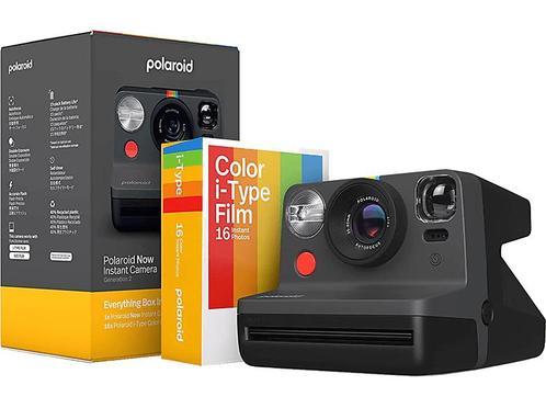 Polaroid -  Instant Camera Now 2 Everything Box  - Zwart, Audio, Tv en Foto, Fotocamera's Analoog, Polaroid, Nieuw, Polaroid, Verzenden