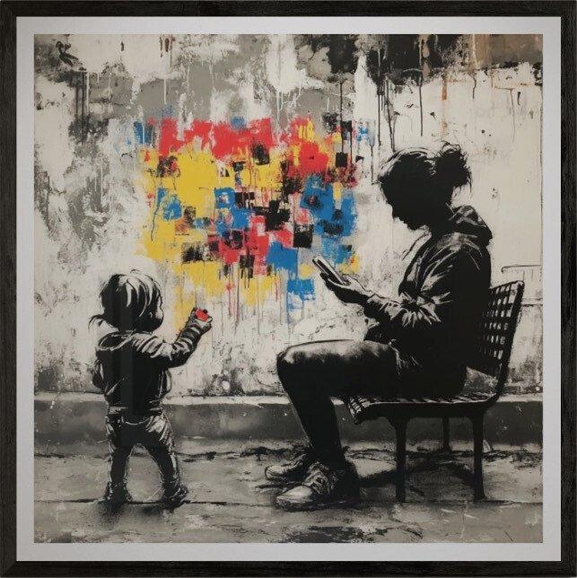 Santicri - Opera Santicri - Look Mom, Antiquités & Art, Art | Objets design