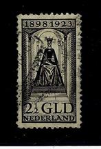 Nederland 1923 - Zeer mooie Jubileumzegel Koningin, Postzegels en Munten, Postzegels | Nederland, Gestempeld