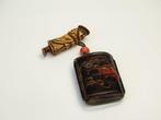Zakuro Makie Inro Netsuke - Japon - Période Edo (1600–1868), Antiquités & Art