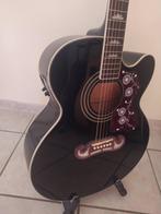 Epiphone - JUMBO EJ-SCE BK -  - Guitare acoustique, Muziek en Instrumenten, Nieuw