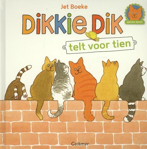 Dikkie Dik  -   Dikkie Dik telt voor tien 9789025754594, Boeken, Kinderboeken | Baby's en Peuters, Zo goed als nieuw, Verzenden