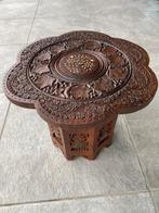 Salontafel - Hout, parelmoer - Tavolino met de hand gesneden, Antiek en Kunst