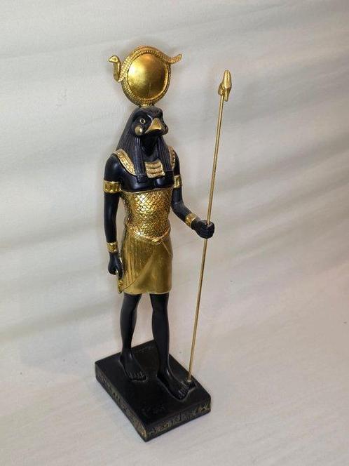 Beeld, Horus - 34 cm - Gips, Antiek en Kunst, Curiosa en Brocante