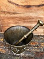 Vijzel en stamper (2) - Brons, Antiek en Kunst