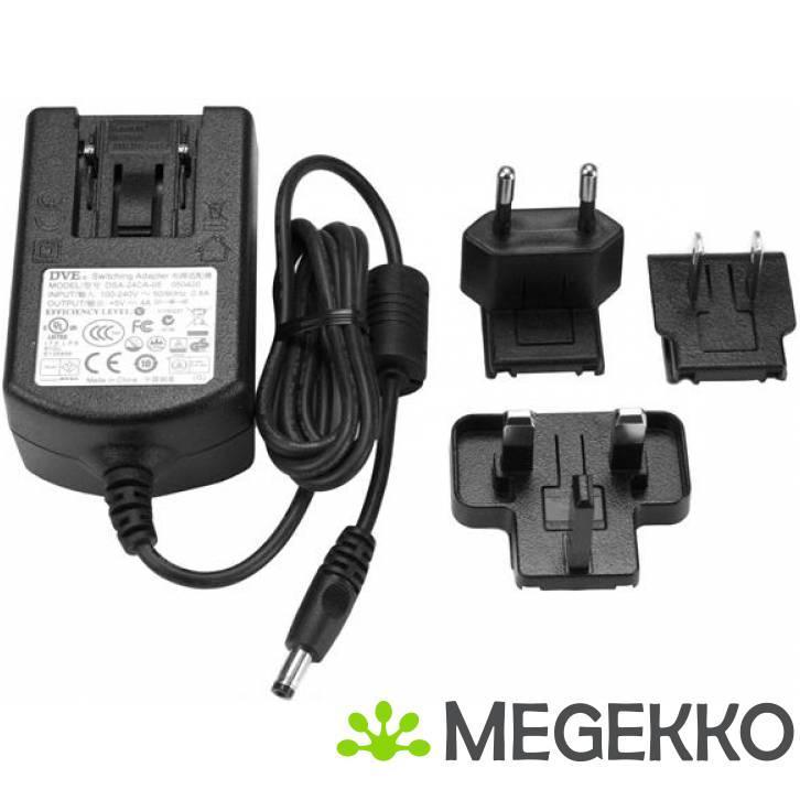 StarTech.com DC power adapter 5V, 4A voedingsadapter, Computers en Software, Pc- en Netwerkkabels, Nieuw, Verzenden