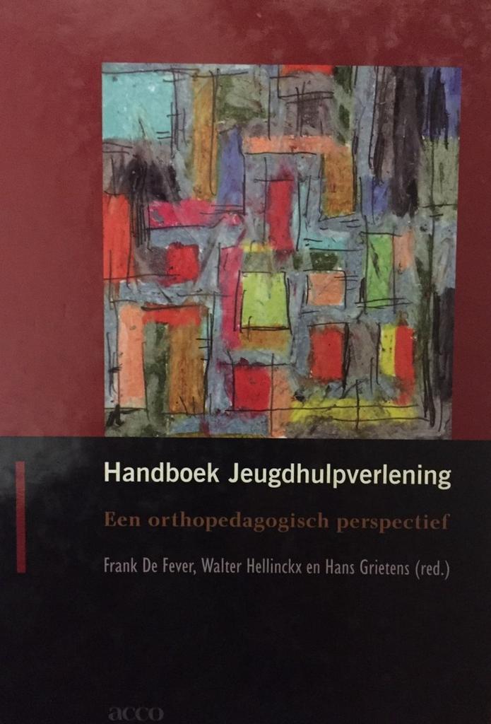 Handboek jeugdhulpverlening. Een orthopedagogisch, Boeken, Studieboeken en Cursussen, Gelezen, Verzenden