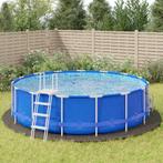 vidaXL Zwembadgrondzeil Ø550 cm polyester geotextiel, Verzenden, Nieuw