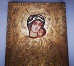 Icoon - De Allerheiligste Theotokos, de Madonna, de Moeder, Antiek en Kunst