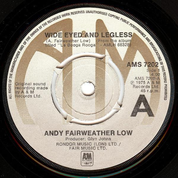 Andy Fairweather-Low - Wide Eyed And Legless, Cd's en Dvd's, Vinyl | Pop, Gebruikt, Verzenden
