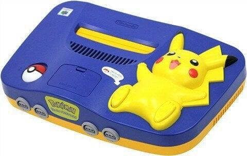 Nintendo 64 Pokemon Pikachu Edition (N64 Spelcomputers), Games en Spelcomputers, Spelcomputers | Nintendo 64, Zo goed als nieuw